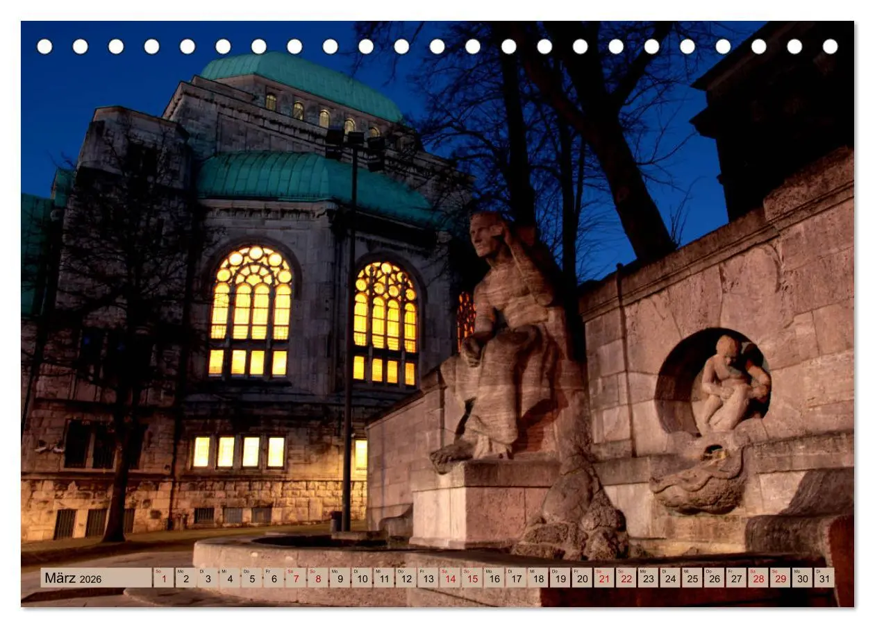 Bild: 9783457883358 | Essen Lichter der Nacht (Tischkalender 2026 DIN A5 quer), CALVENDO...