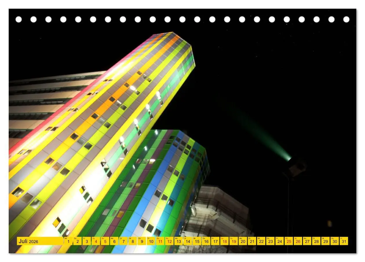 Bild: 9783457883358 | Essen Lichter der Nacht (Tischkalender 2026 DIN A5 quer), CALVENDO...
