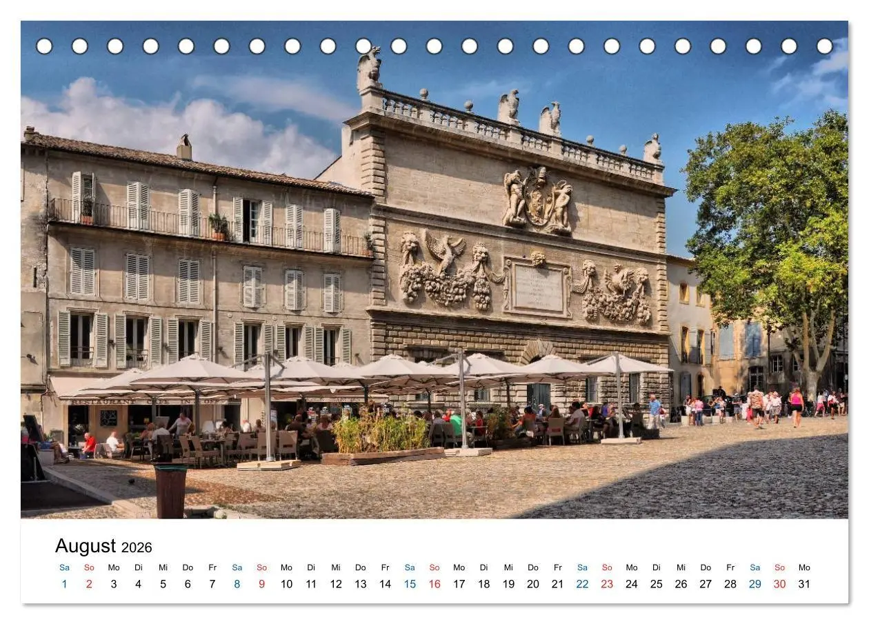 Bild: 9783516043358 | Avignon - Weltkulturerbe der UNESCO (Tischkalender 2026 DIN A5...