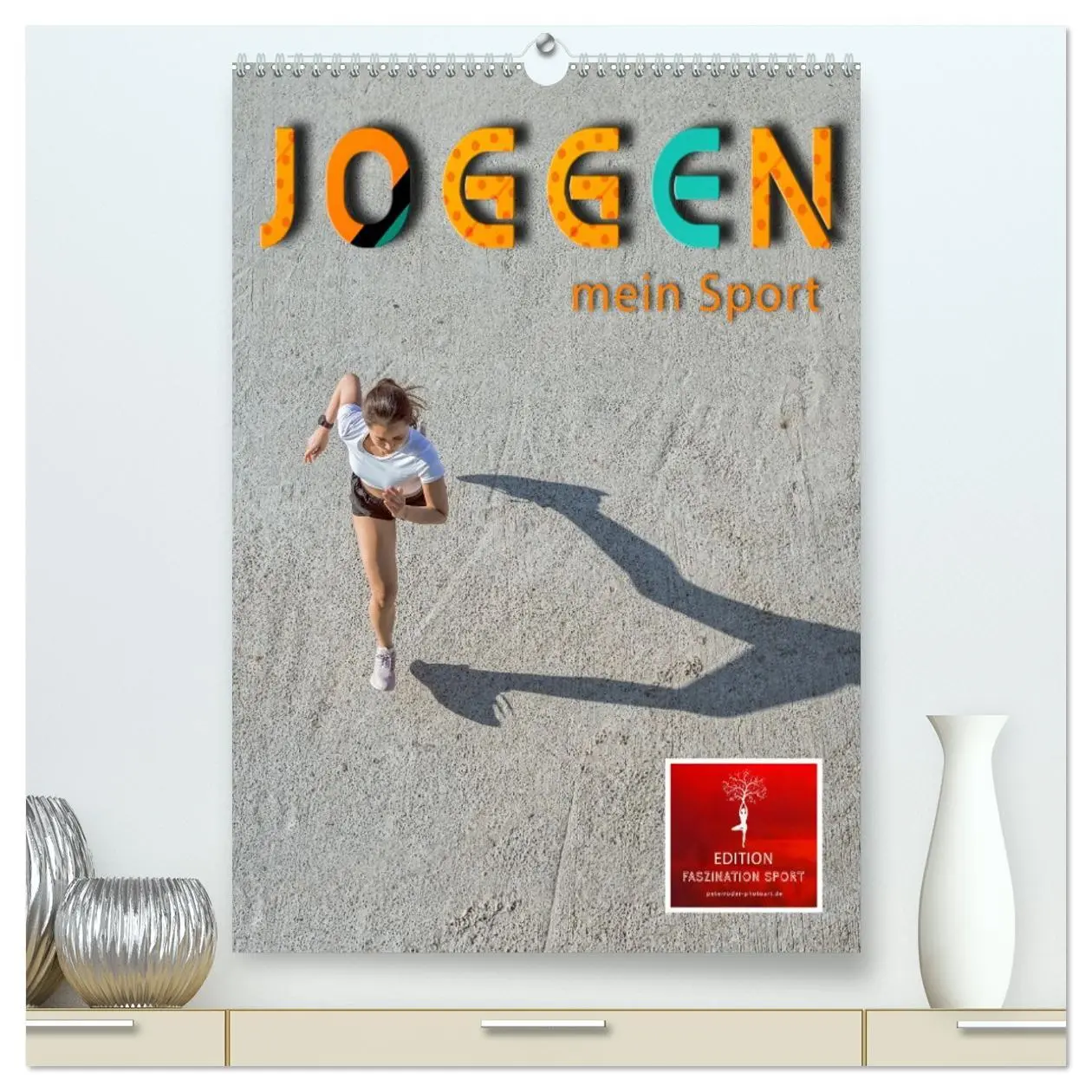 Cover: 9783516353358 | Joggen - mein Sport (hochwertiger Premium Wandkalender 2026 DIN A2...