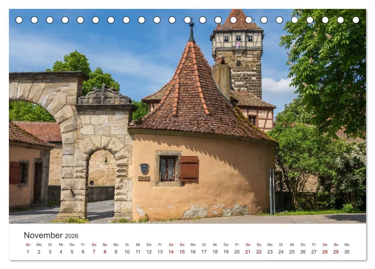 Bild: 9783516593358 | Franken - Malerische Orte und Landschaften (Tischkalender 2026 DIN...