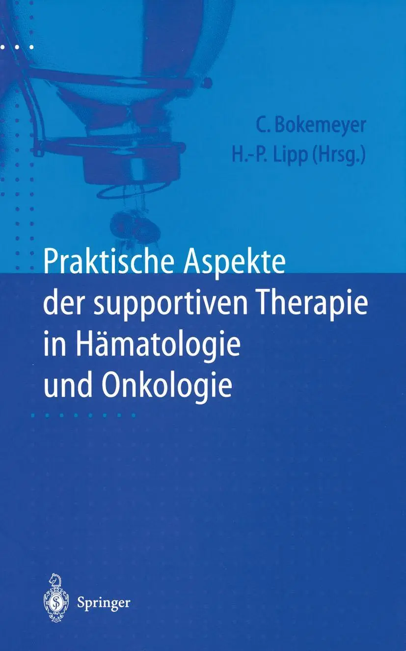 Cover: 9783540633358 | Praktische Aspekte der supportiven Therapie in Hämatologie und...