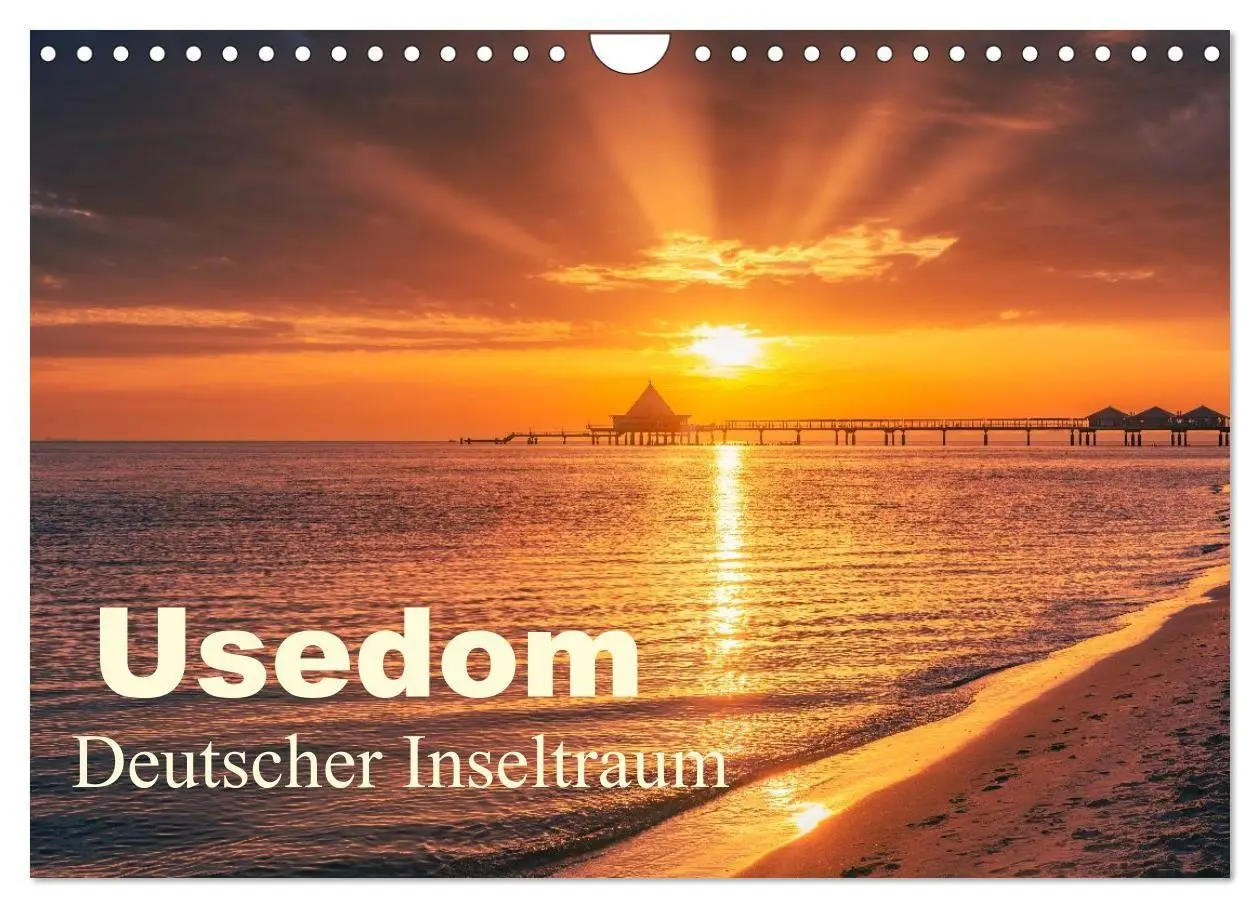 Cover: 9783594263358 | Usedom - Deutscher Inseltraum (Wandkalender 2027 DIN A4 quer),...