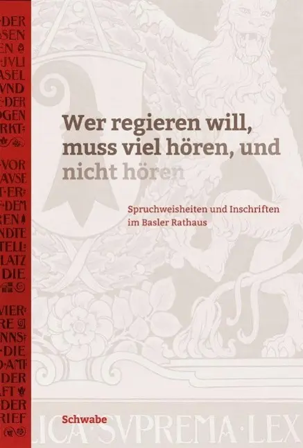 Cover: 9783796533358 | Wer regieren will, muss viel hören, und nicht hören | Carl | Buch
