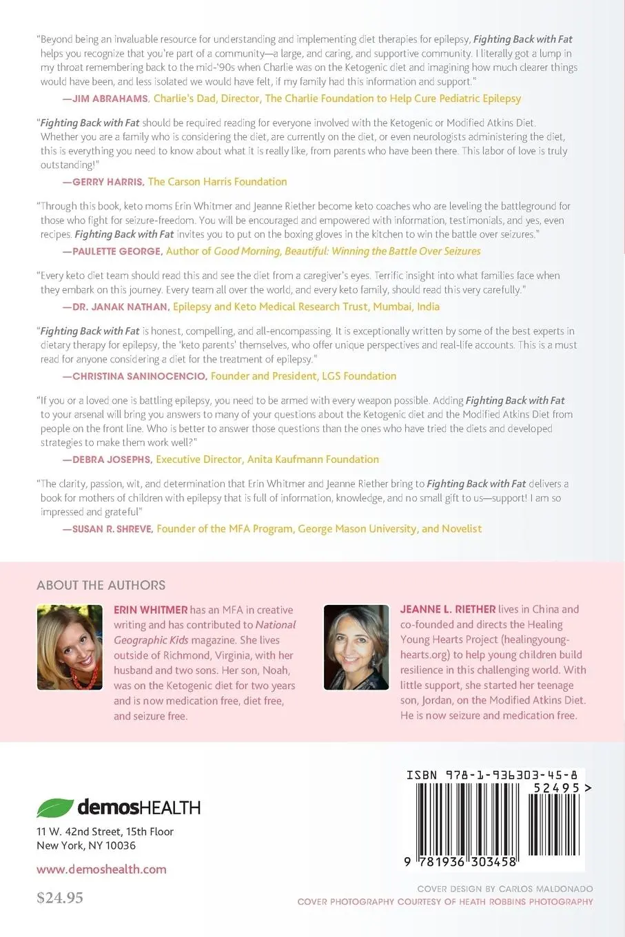 Rückseite: 9781936303458 | Fighting Back with Fat | Erin Whitmer (u. a.) | Taschenbuch | Englisch