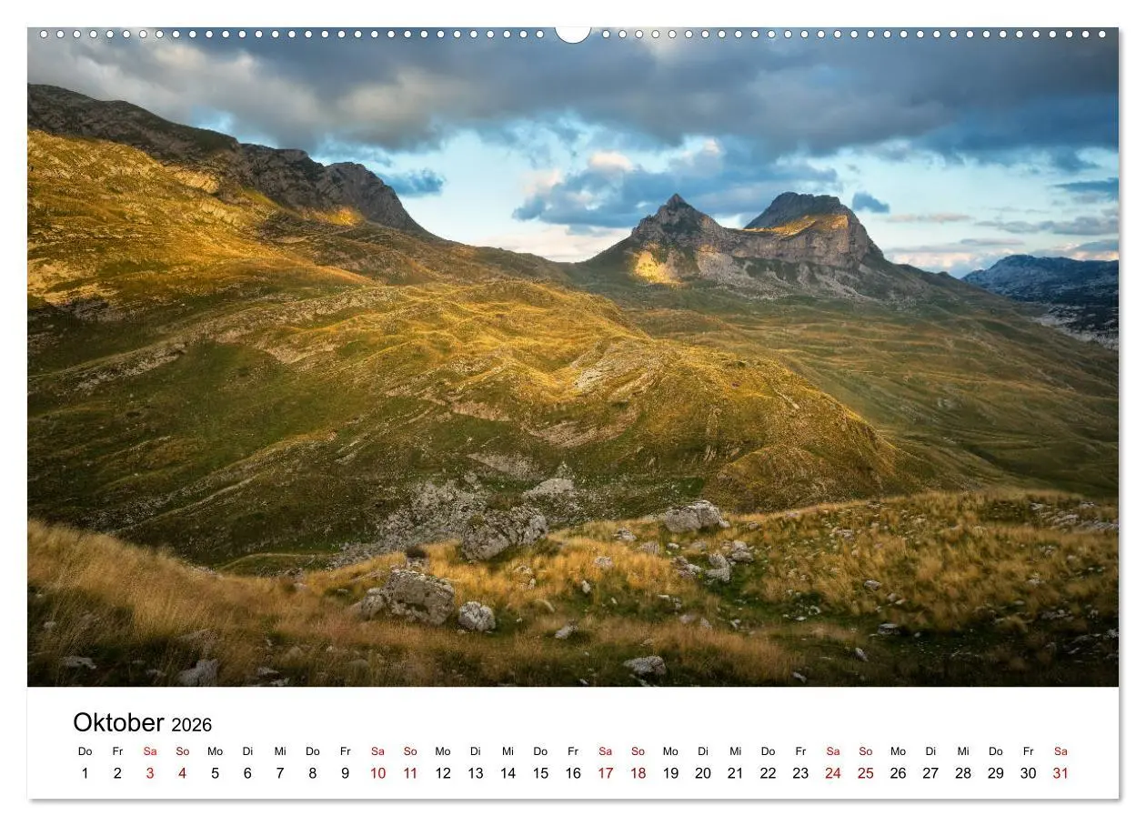 Bild: 9783457873458 | Montenegro - Land der schwarzen Berge (Wandkalender 2026 DIN A2...