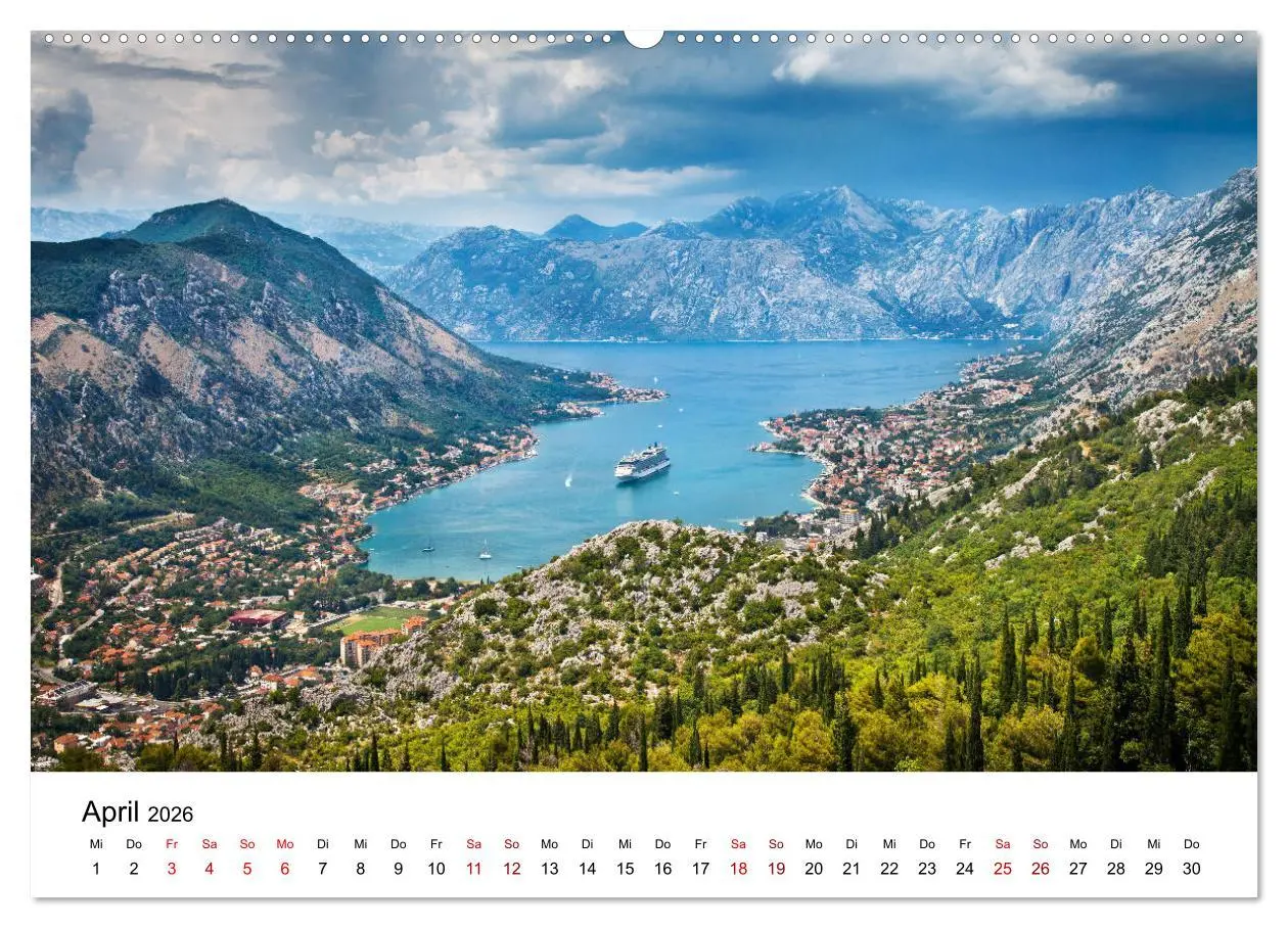 Bild: 9783457873458 | Montenegro - Land der schwarzen Berge (Wandkalender 2026 DIN A2...