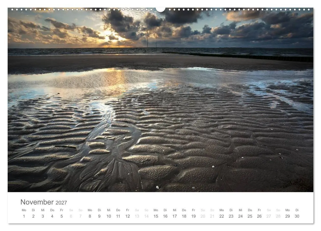 Bild: 9783594013458 | Amrum - Nordseeinsel im Wechsel der Gezeiten (Wandkalender 2027 DIN...