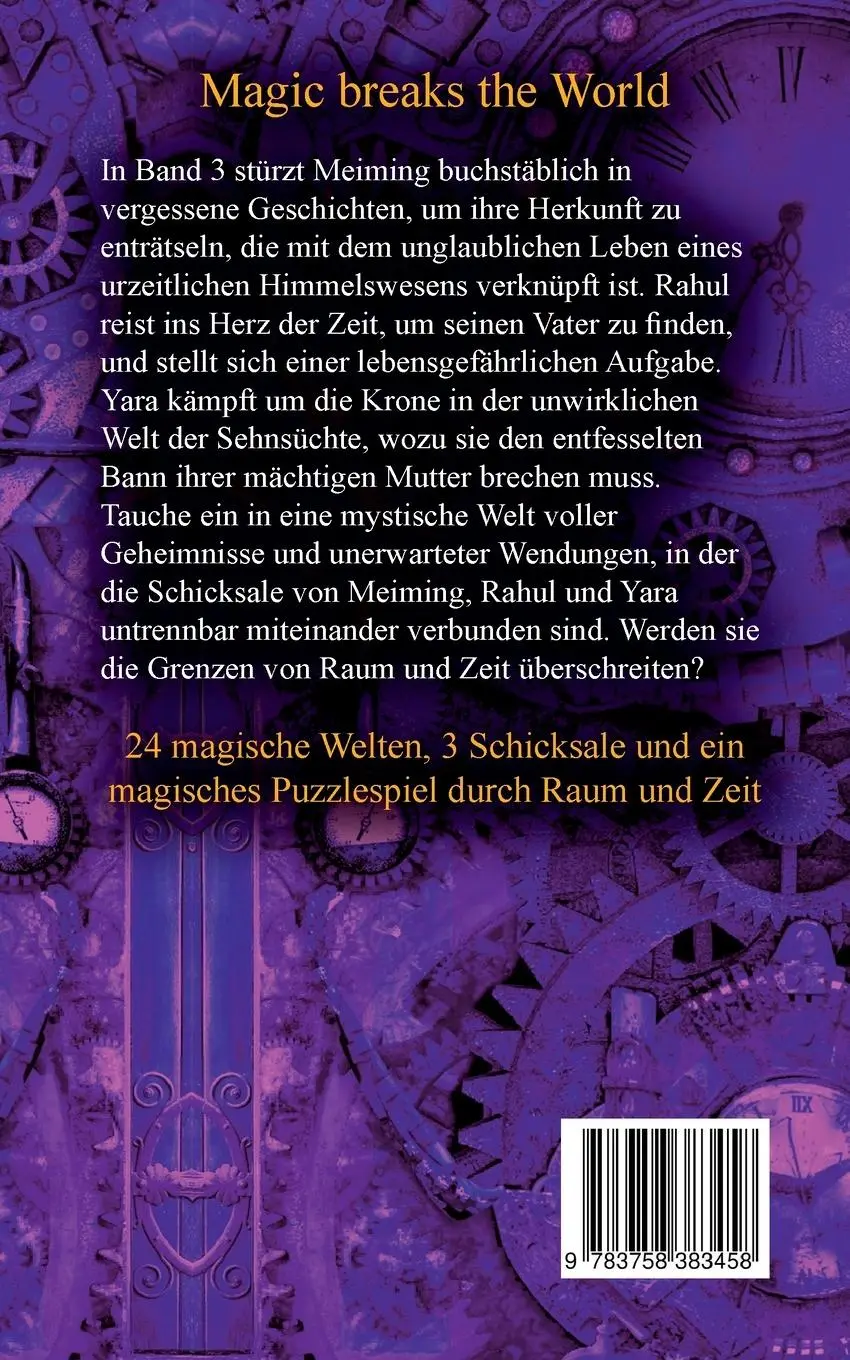 Rückseite: 9783758383458 | Die 24 Elemente der Magie | Meimings Mysterium | Danielle Weidig