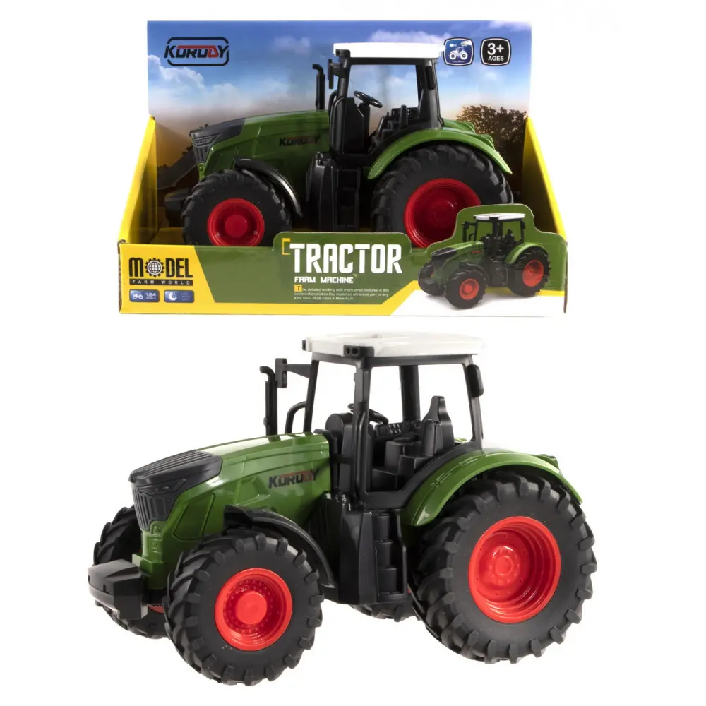 Traktor 19 cm, Freilauf, offene Touchbox