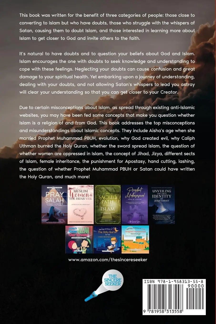 Rückseite: 9781958313558 | Dealing With Doubts in Islam | The Sincere Seeker Collection | Buch