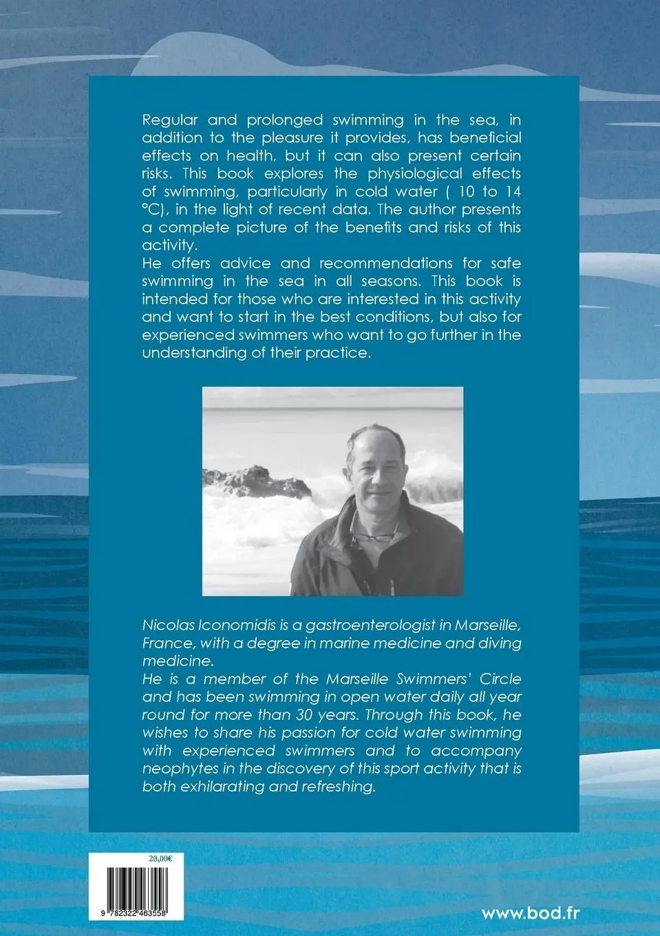 Rückseite: 9782322463558 | Cold Water Swimming Health Benefits and Risks | Nicolas Iconomidis
