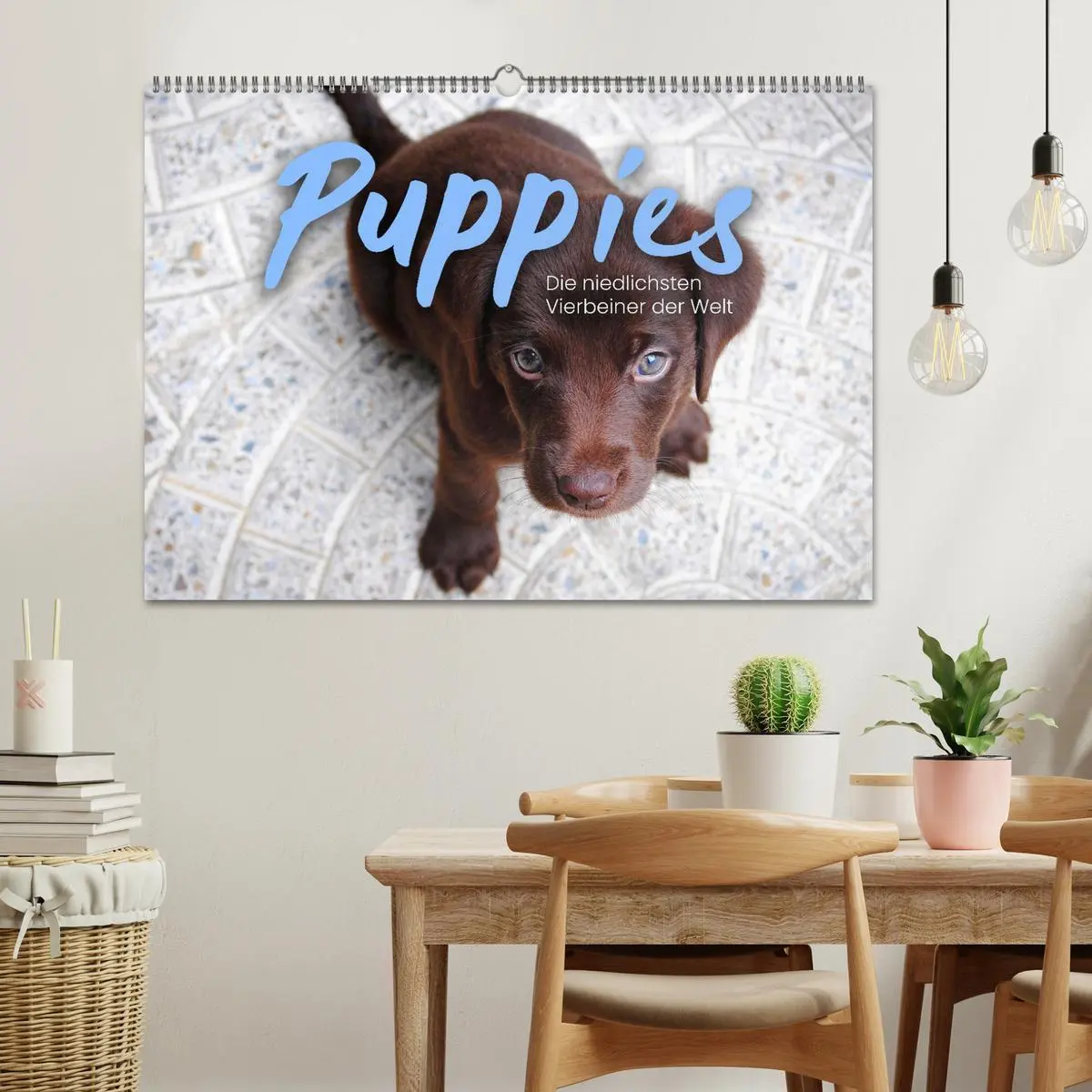 Bild: 9783457553558 | Puppies - Die niedlichsten Vierbeiner der Welt. (Wandkalender 2026...