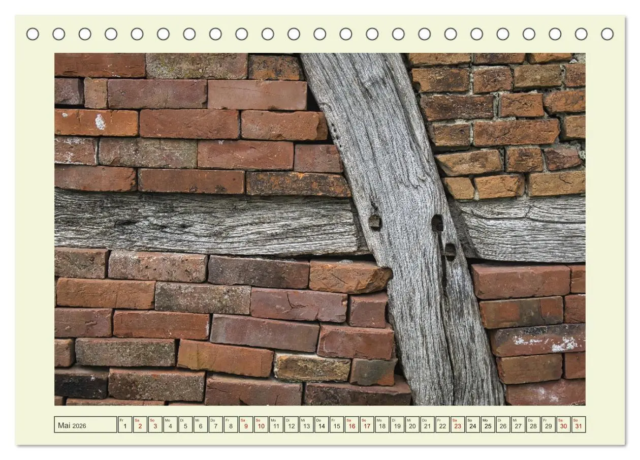 Bild: 9783457623558 | Einfach Holz (Tischkalender 2026 DIN A5 quer), CALVENDO Monatskalender