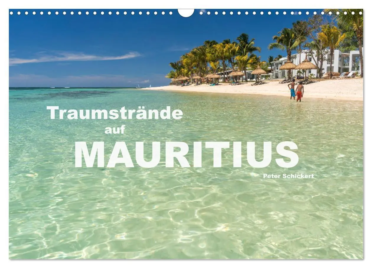 Cover: 9783457933558 | Traumstrände auf Mauritius (Wandkalender 2026 DIN A3 quer),...