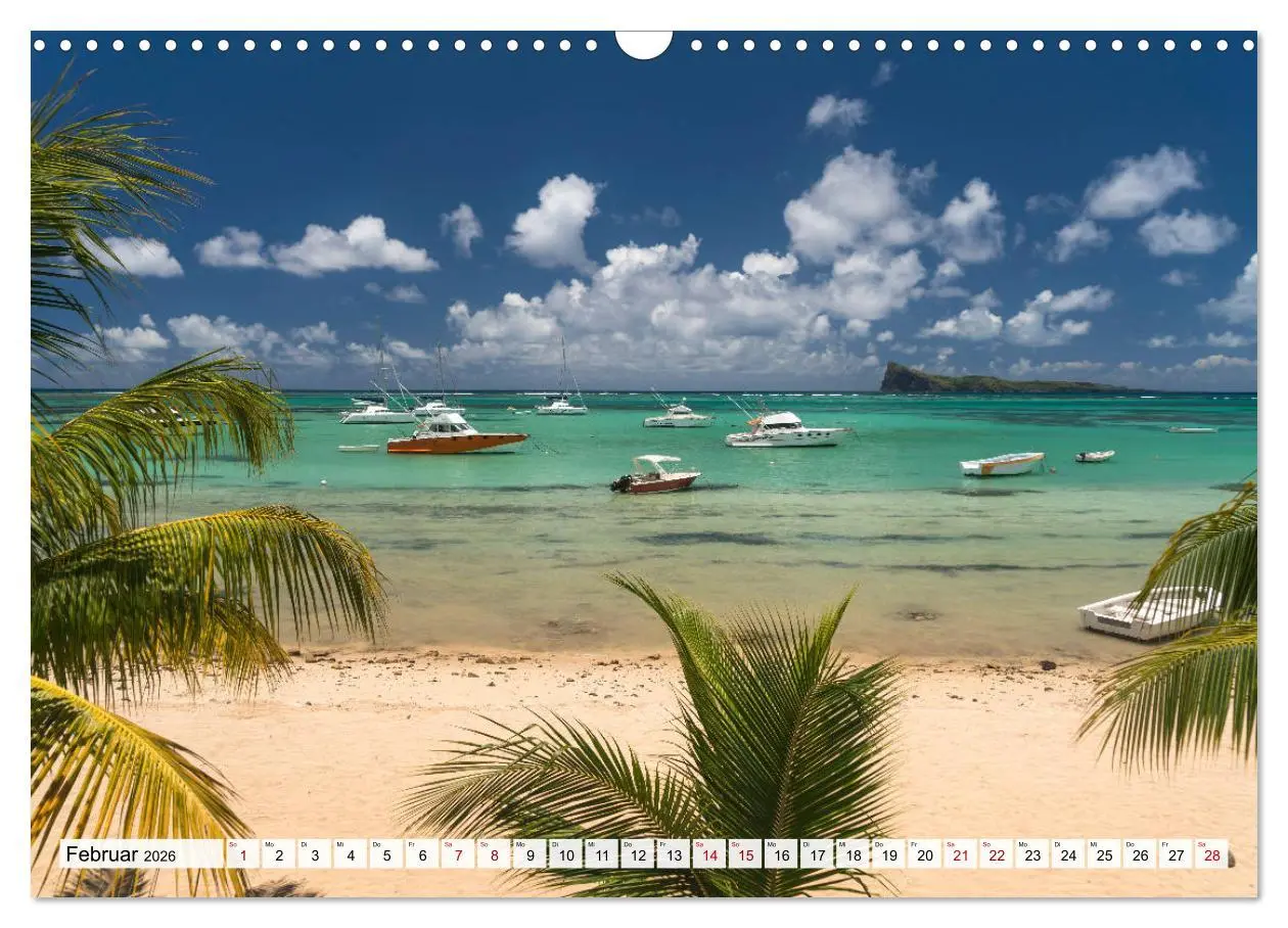 Bild: 9783457933558 | Traumstrände auf Mauritius (Wandkalender 2026 DIN A3 quer),...
