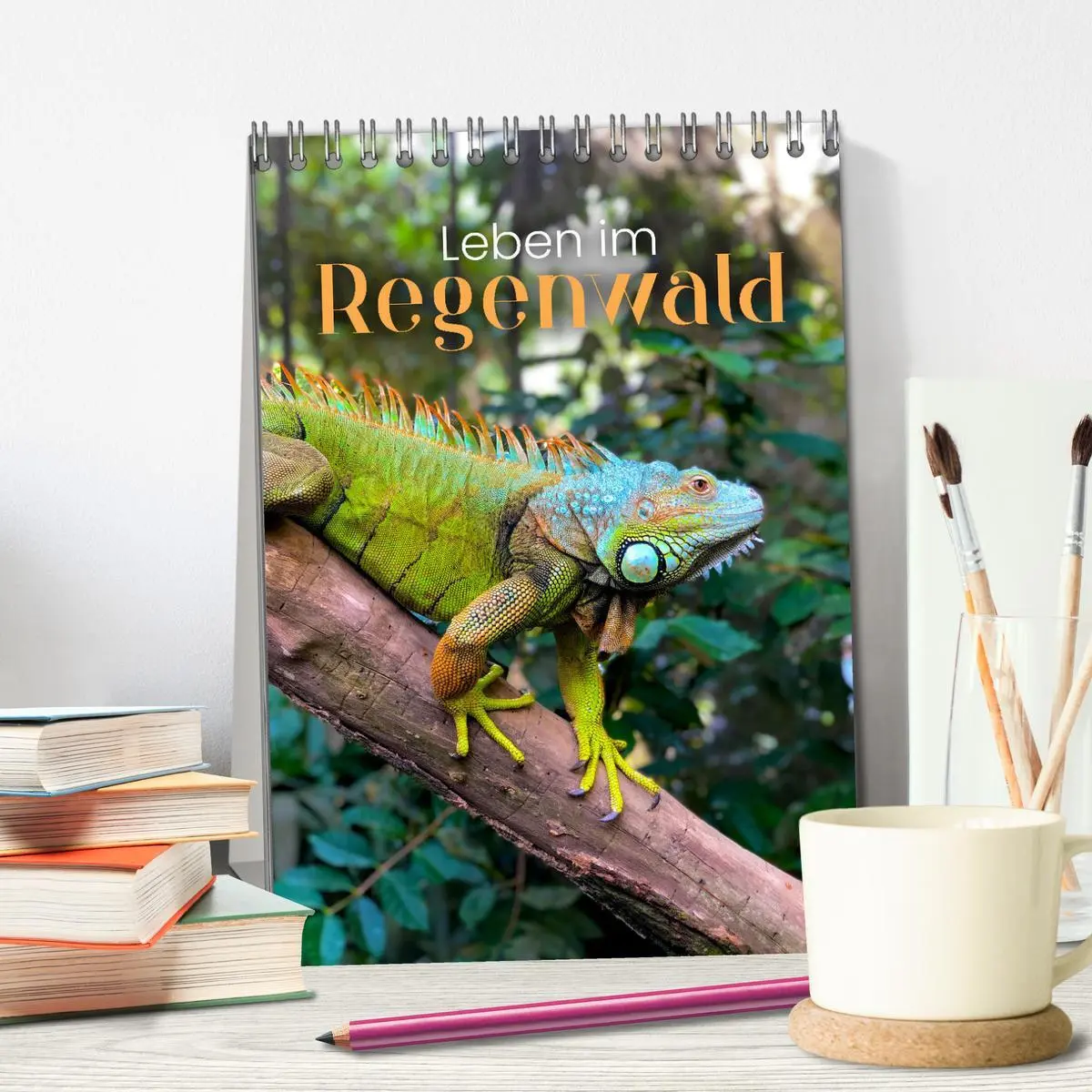Bild: 9783516333558 | Leben im Regenwald (Tischkalender 2026 DIN A5 hoch), CALVENDO...