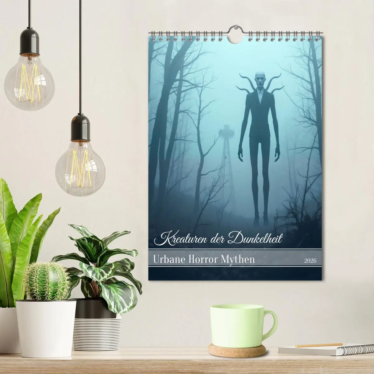 Bild: 9783516643558 | Kreaturen der Dunkelheit - Urbane Horror Mythen (Wandkalender 2026...