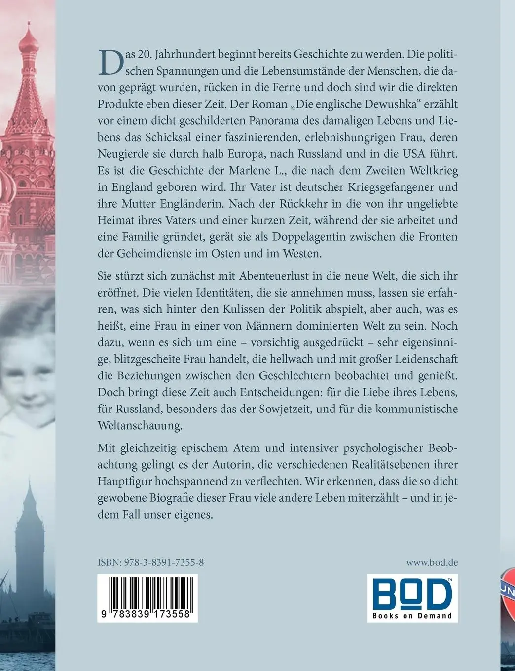 Rückseite: 9783839173558 | Die englische Dewushka | Das englische Mädchen | Marleen Powell | Buch