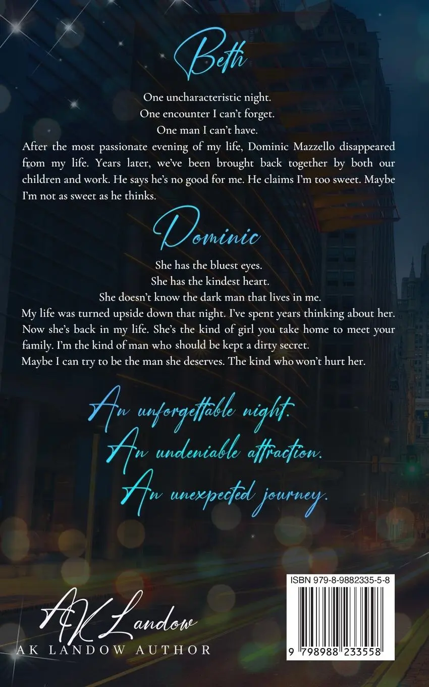 Rückseite: 9798988233558 | UNEXPECTED VENTURES | Belles of Broad Street Book 3 | Ak Landow | Buch