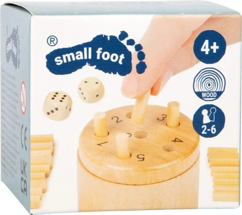 Bild: 4020972113658 | Würfelspiel 6 raus | small foot | Spiel | 11365 | Deutsch | 2023