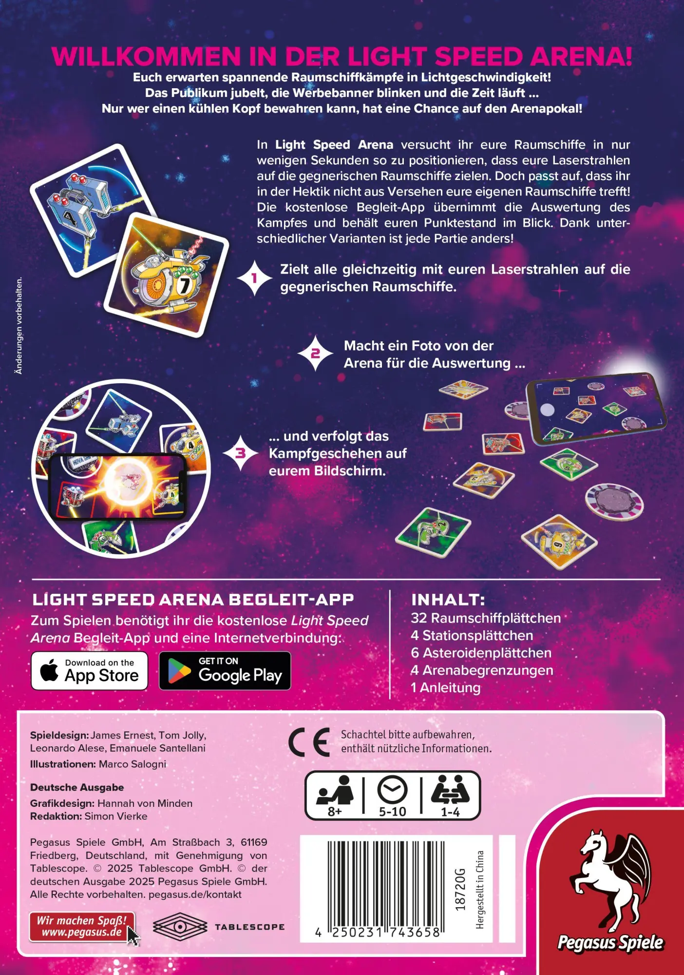 Bild: 4250231743658 | Light Speed Arena | Spiel | 18720G | Deutsch | 2025