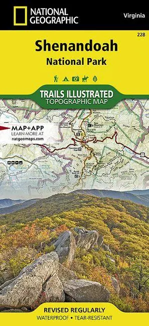 Cover: 9781566953658 | Shenandoah National Park Map | National Geographic Maps | (Land-)Karte