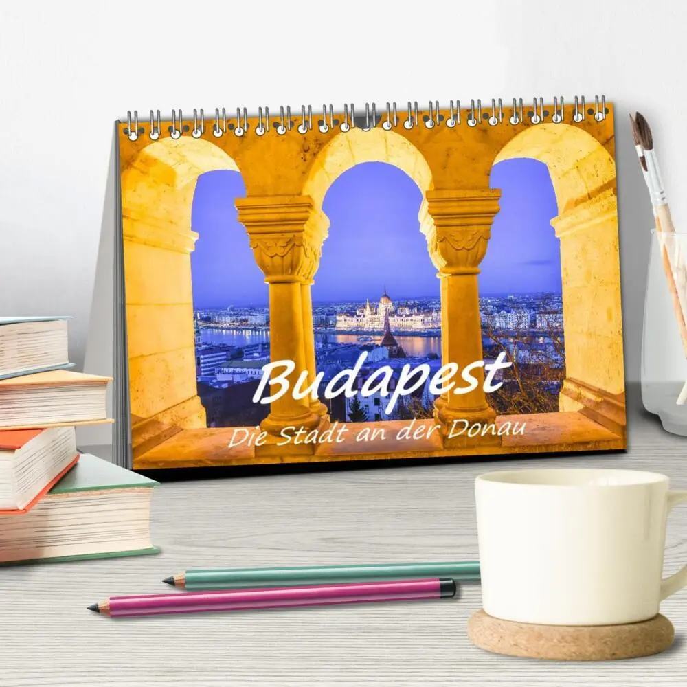Bild: 9783435143658 | Budapest - Die Stadt an der Donau (Tischkalender 2025 DIN A5 quer),...