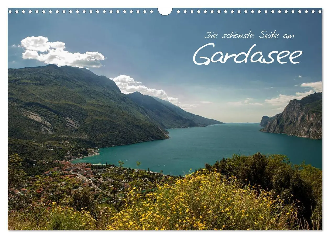 Cover: 9783516013658 | Die schönste Seite am Gardasee (Wandkalender 2026 DIN A3 quer),...