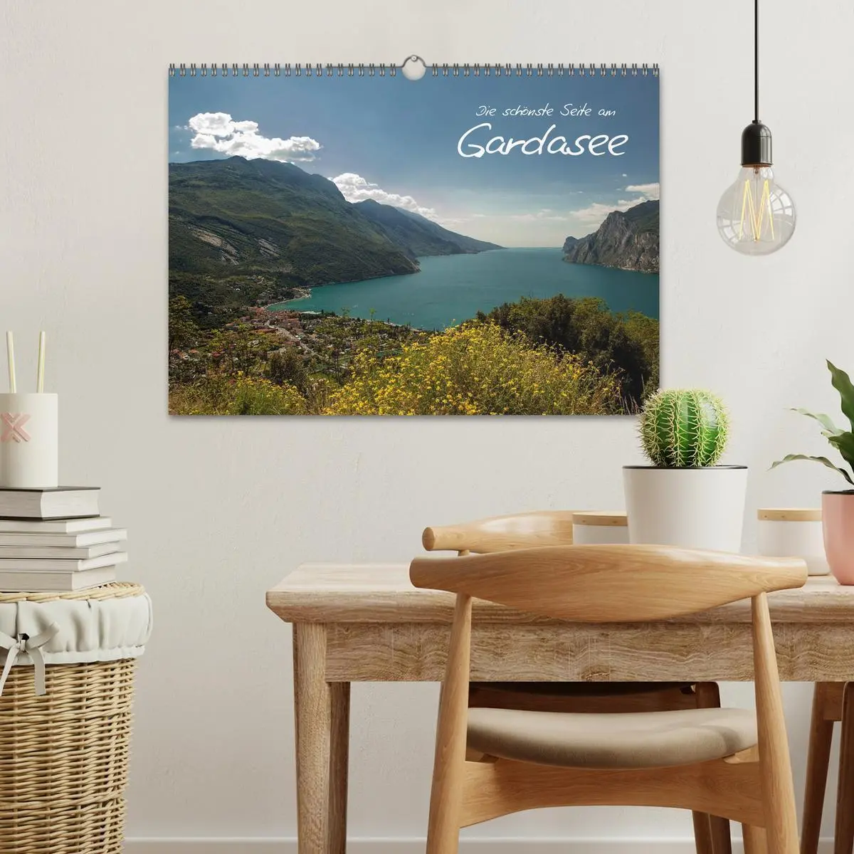 Bild: 9783516013658 | Die schönste Seite am Gardasee (Wandkalender 2026 DIN A3 quer),...