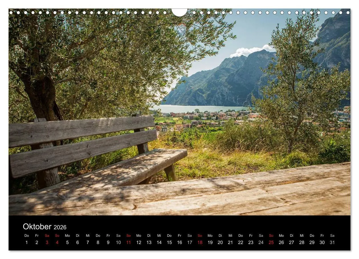 Bild: 9783516013658 | Die schönste Seite am Gardasee (Wandkalender 2026 DIN A3 quer),...