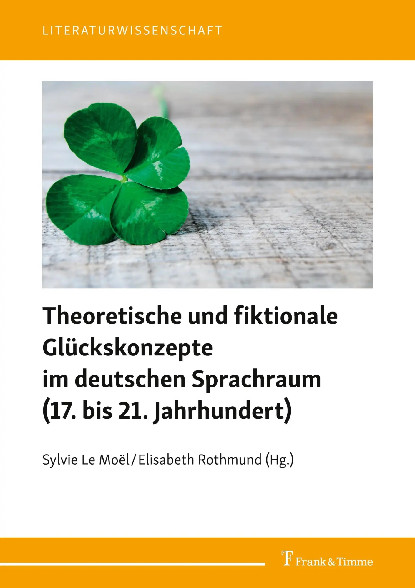 Cover: 9783732903658 | Theoretische und fiktionale Glückskonzepte im deutschen Sprachraum...