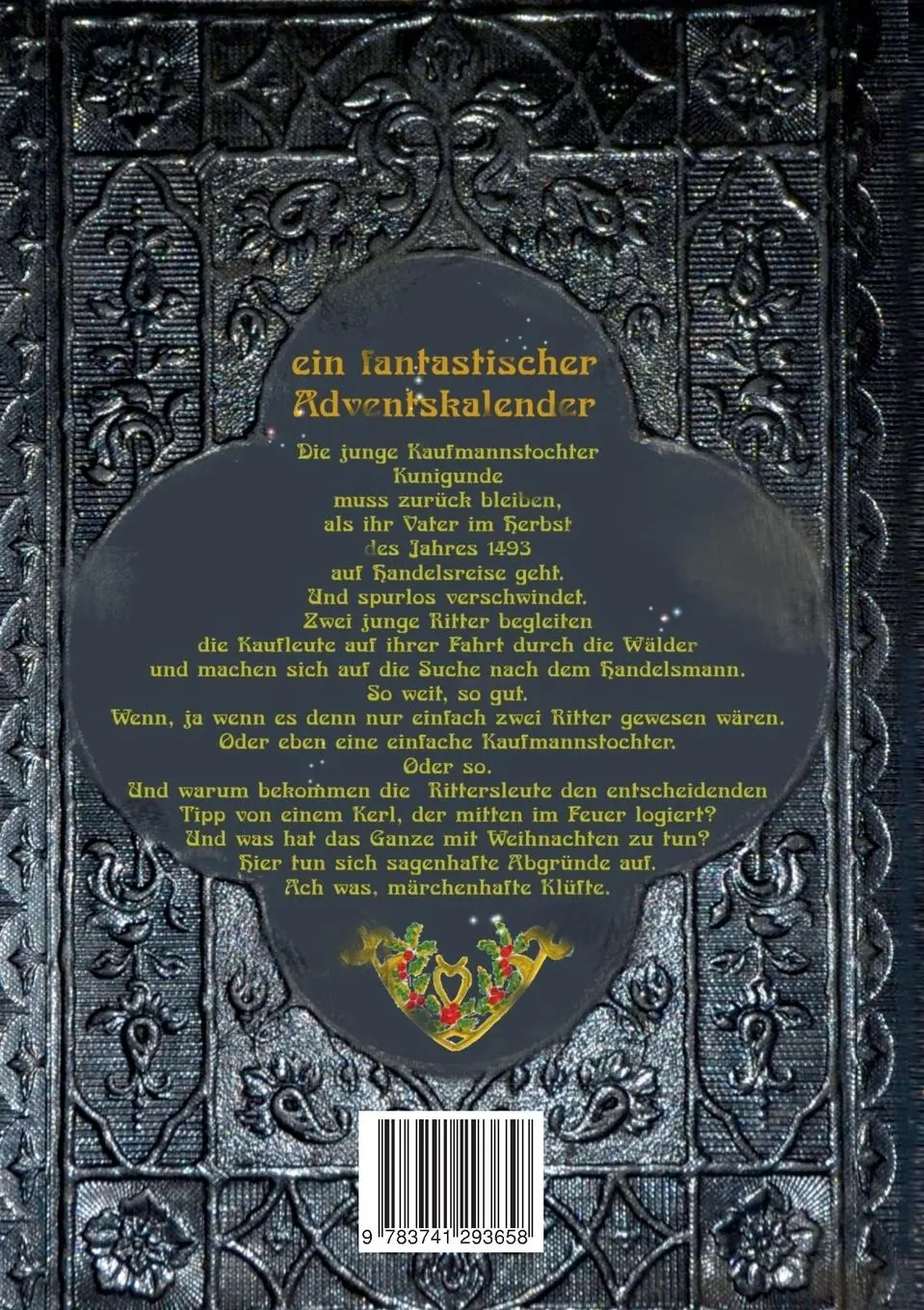 Rückseite: 9783741293658 | Glitzertanne | Adventskalender | Margarethe Alb | Taschenbuch | 144 S.