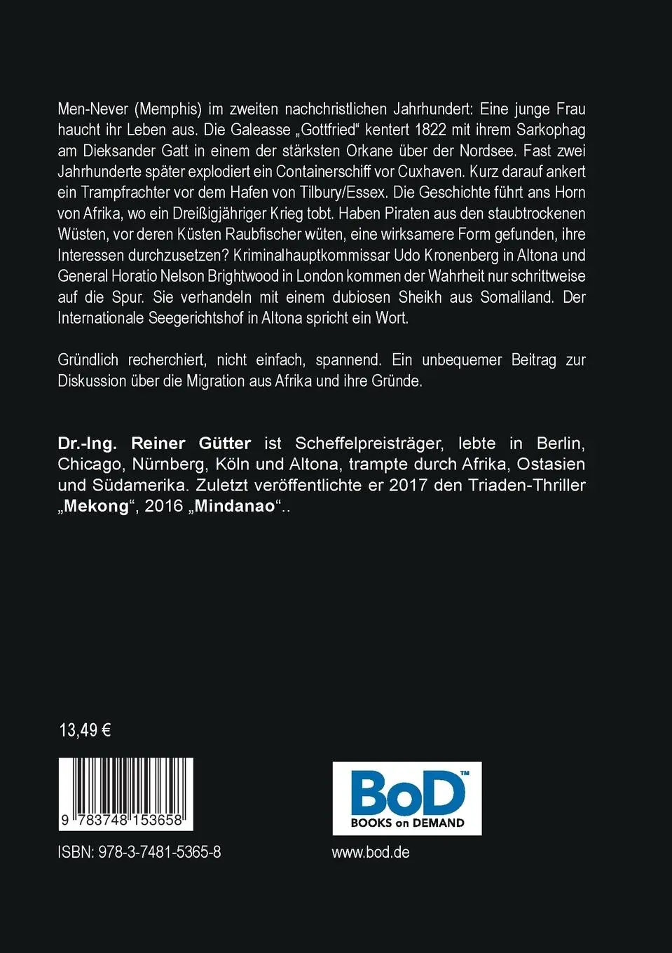 Rückseite: 9783748153658 | Mogadischu | Zwischen Hamburg, Tilbury und dem Horn von Afrika | Buch