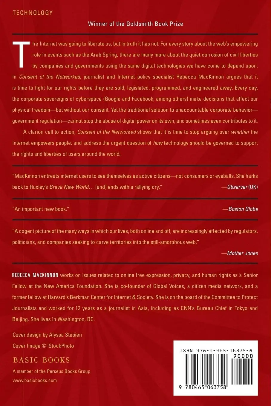 Rückseite: 9780465063758 | Consent of the Networked | The Worldwide Struggle For Internet Freedom