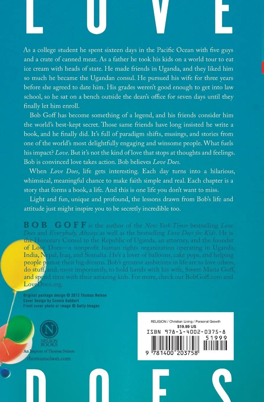 Rückseite: 9781400203758 | Love Does | Discover a Secretly Incredible Life in an Ordinary World