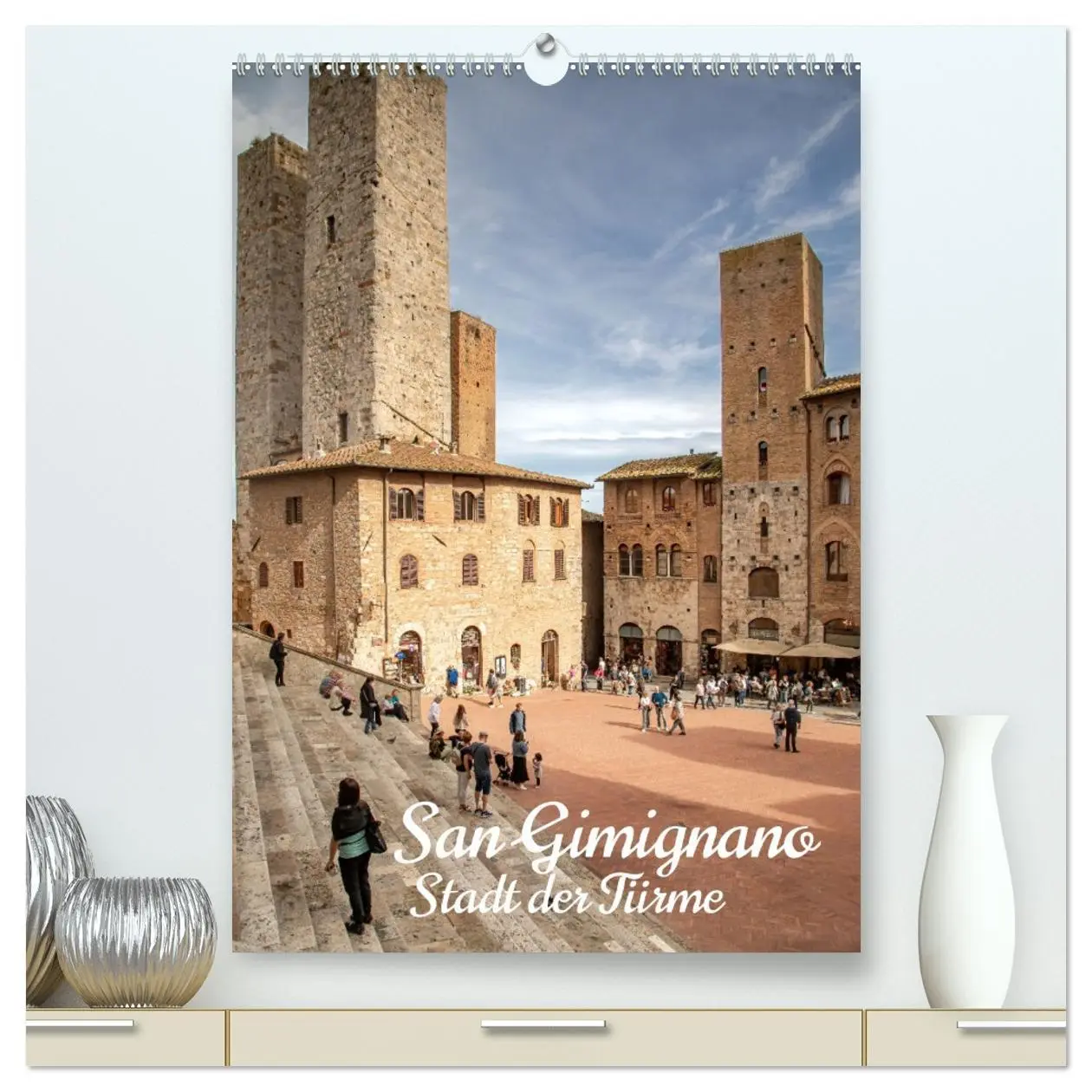 Cover: 9783516243758 | San Gimignano - Stadt der Türme (hochwertiger Premium Wandkalender...