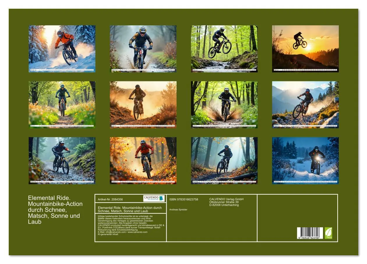 Bild: 9783516623758 | Elemental Ride. Mountainbike-Action durch Schnee, Matsch, Sonne und...