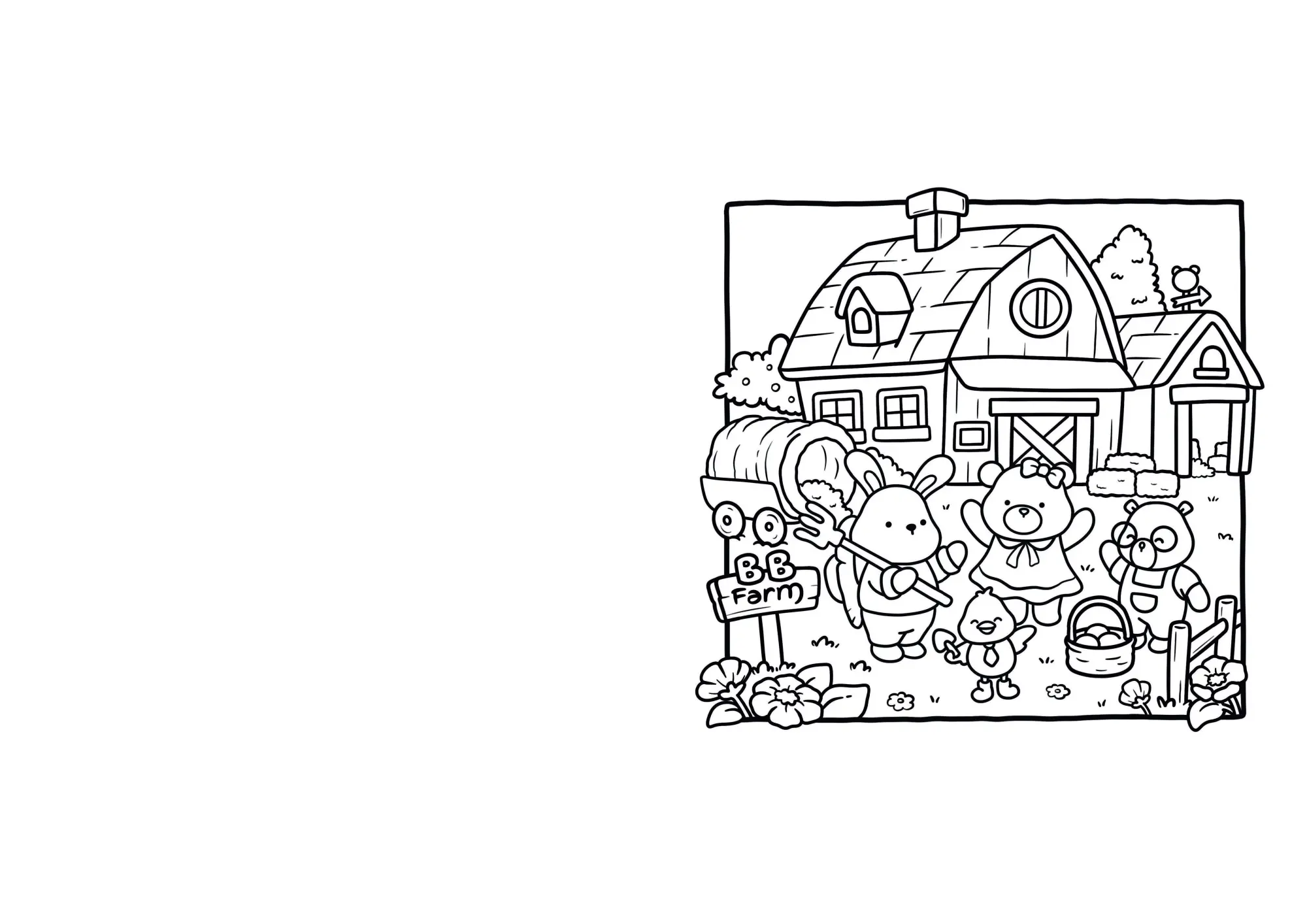 Bild: 9783809453758 | Cosy Farm Days - Ausmalbuch | Belly Bean Co. | Taschenbuch | 96 S.