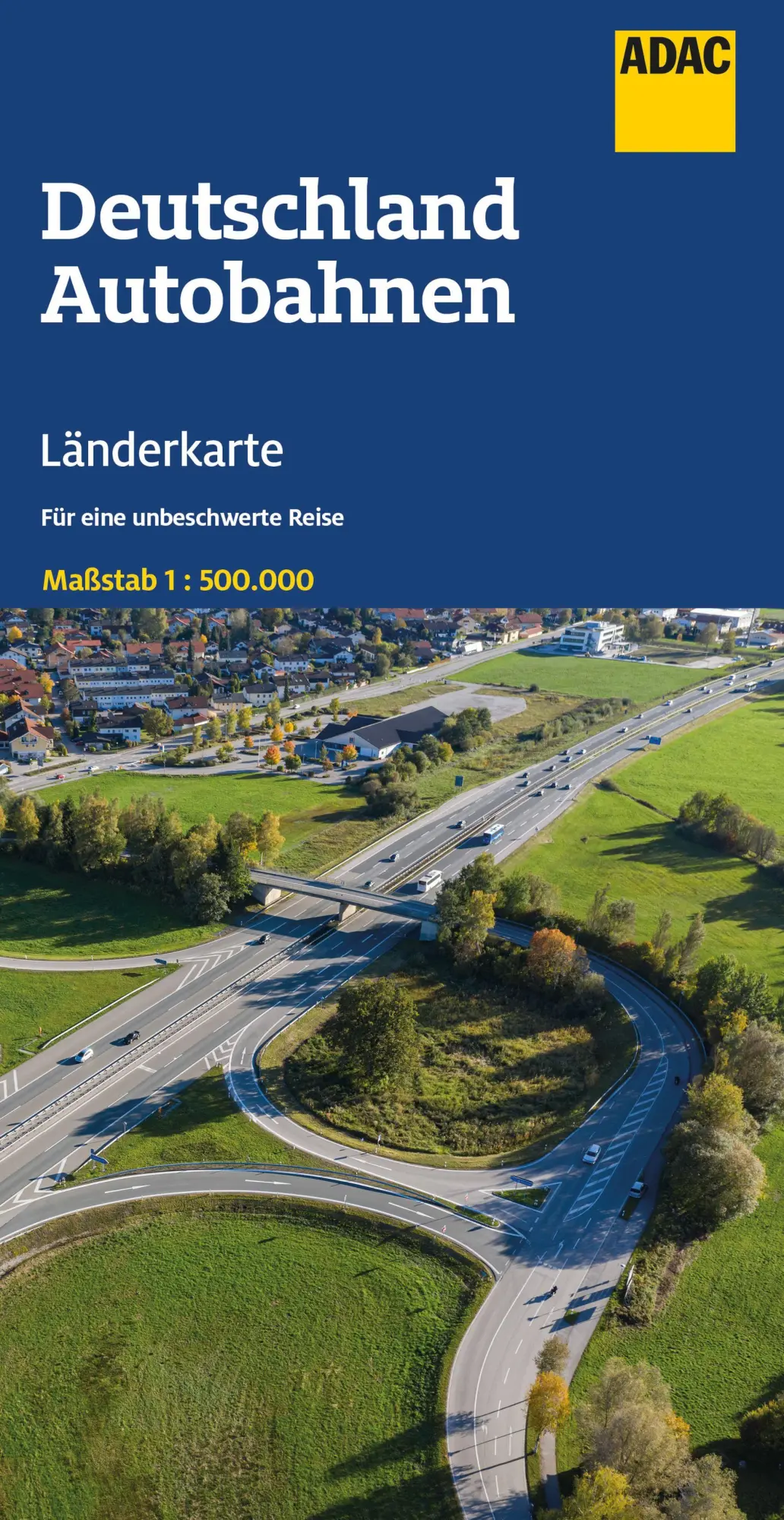Cover: 9783826423758 | ADAC Länderkarte Deutschland Autobahnen 1:500.000 | (Land-)Karte