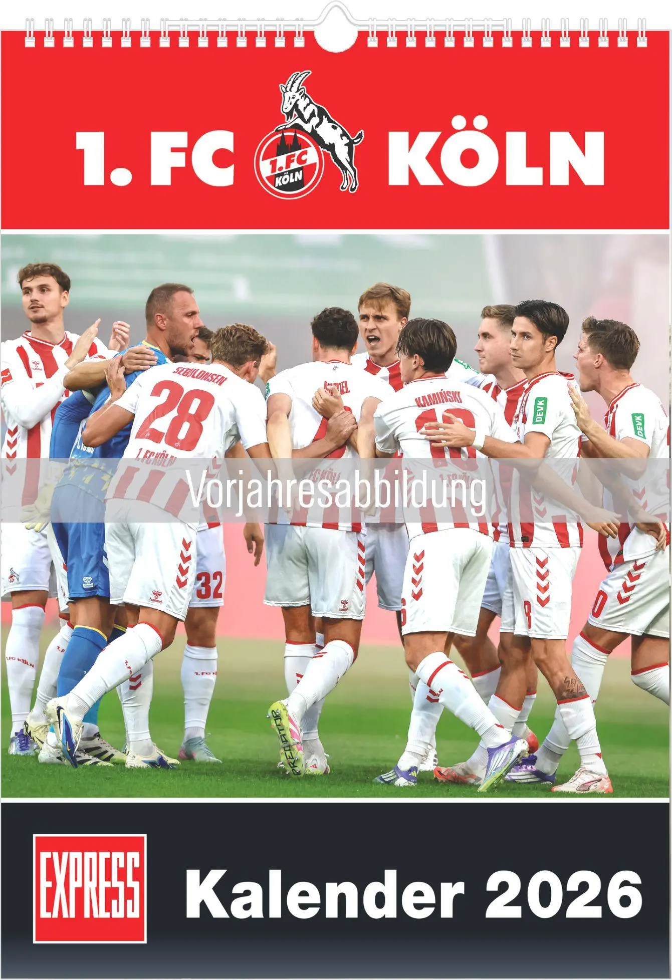 Cover: 4069095013858 | 1. FC Köln 2027 | Neumann Verlage GmbH &amp; Co KG (u. a.) | Kalender