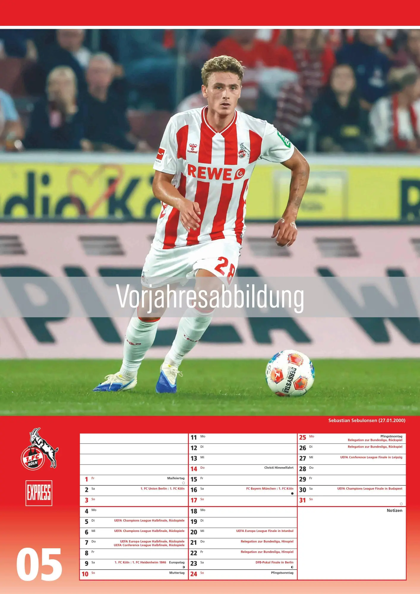 Bild: 4069095013858 | 1. FC Köln 2027 | Neumann Verlage GmbH &amp; Co KG (u. a.) | Kalender