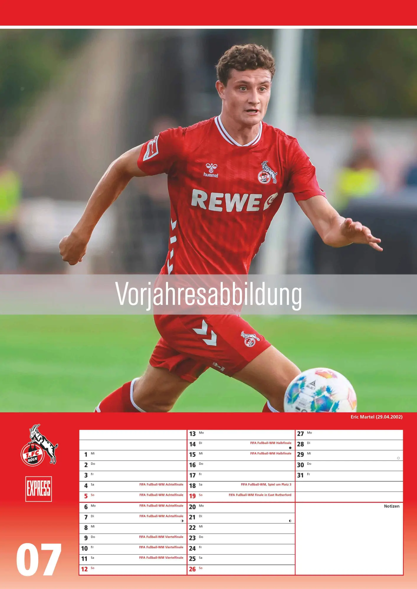 Bild: 4069095013858 | 1. FC Köln 2027 | Neumann Verlage GmbH &amp; Co KG (u. a.) | Kalender