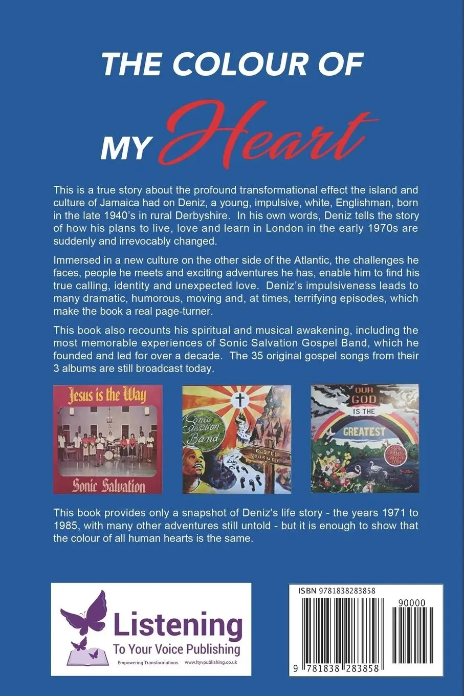 Rückseite: 9781838283858 | The Colour Of My Heart | A True Story of Hope, Perseverance and Love