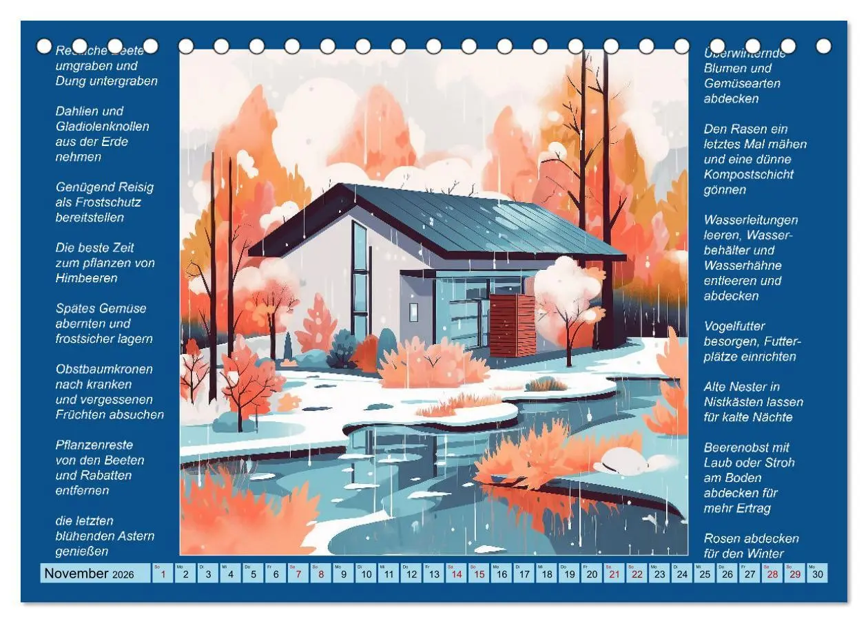 Bild: 9783457523858 | Was mache ich wann im Garten (Tischkalender 2026 DIN A5 quer),...
