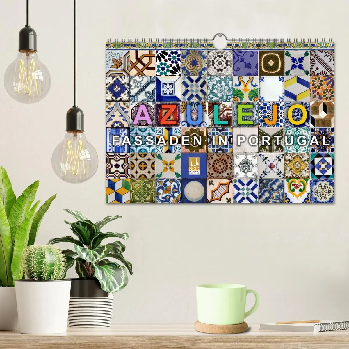 Bild: 9783516163858 | Azulejo-Fassaden in Portugal (Wandkalender 2026 DIN A4 quer),...