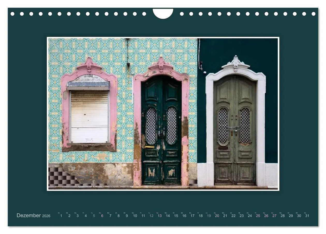 Bild: 9783516163858 | Azulejo-Fassaden in Portugal (Wandkalender 2026 DIN A4 quer),...