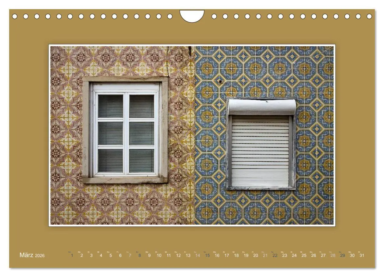 Bild: 9783516163858 | Azulejo-Fassaden in Portugal (Wandkalender 2026 DIN A4 quer),...