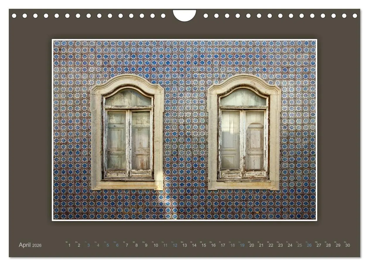 Bild: 9783516163858 | Azulejo-Fassaden in Portugal (Wandkalender 2026 DIN A4 quer),...