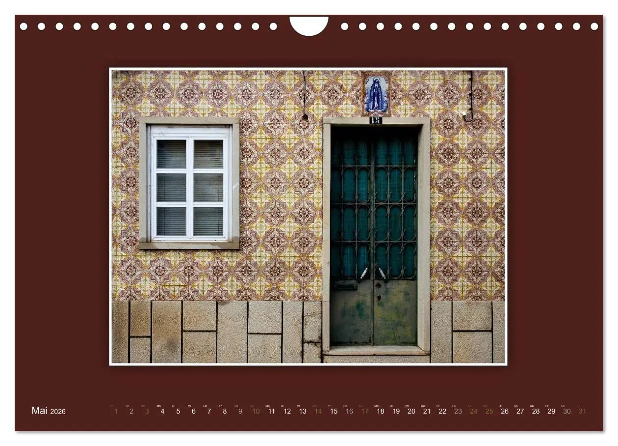 Bild: 9783516163858 | Azulejo-Fassaden in Portugal (Wandkalender 2026 DIN A4 quer),...